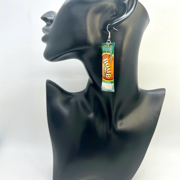 Burrito Earrings - Frozen Food Earrings - Mini Brands Earrings - Teacher Earring - Picture 7 of 10